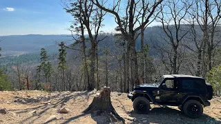 Rocky Mount Loop,  Back side of Daniel Trail @ Uwharrie National Forest, NC