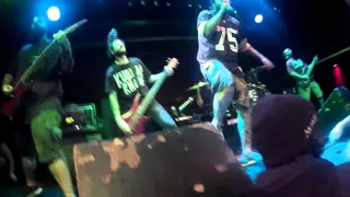 THE ACACIA STRAIN live band [ Part I ] @ FOUFOUNES ÉLÉCTRIQUES [09 Déc. 2015 ]