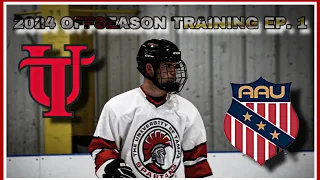 THE MOST INTENSE HOCKEY LESSON!? **2024 OFFSEASON TRAINING EP. 1**