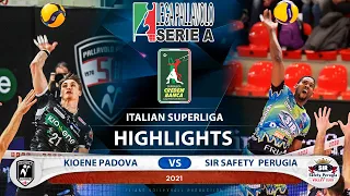 Kioene Padova vs Sir Safety Conad Perugia | Highlights | Italian Superliga | HD