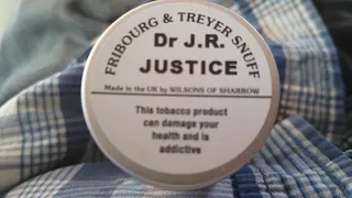 Dr J R Justice Snuff by Fribourg & Treyer