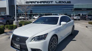 2017 Lexus Certified LS460 F-Sport 60k miles.