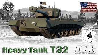 War Thunder: Heavy Tank T32,  American, Tier-5, Heavy Tank