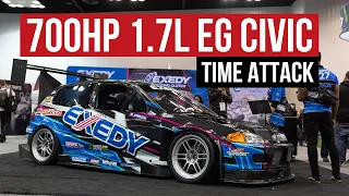 700HP Honda Civic EG Time Attack Car