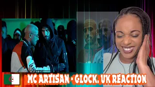 Mc Artisan - Glock Ft Didine Canon 16 ( Prod. By Croww & Exyth) UK 🇬🇧 Reaction 🇩🇿😍