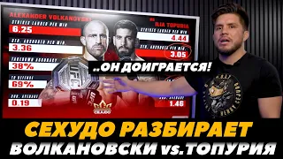 Сехудо разбирает бой Волкановски - Топурия / Сравнительный анализ боя / UFC 298 | FightSpace MMA