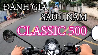 Đánh Giá Sau 1 Năm Chạy ROYAL ENFIELD CLASSIC 500 l Moto Vlog #1