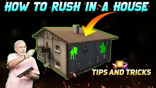 How To Rush In House With Full Strategy || Rank Push Tips And Tricks 😱#shorts #freefire