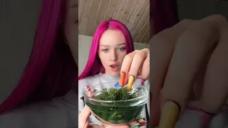 Have you ever tried a sea grape?) #shorts #mukbang