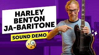 Harley Benton JA-Baritone - Sound Demo