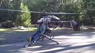 First9Tries to fly a Mosquito Ultralight Helicopter, GB103