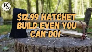 Harbor Freight Hatchet! TESTING And Tuned! Worth $12?