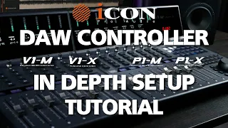 iCON DAW Controller In Depth Setup Tutorial (Updated)