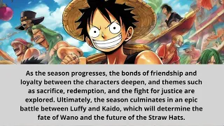 Summary of one piece