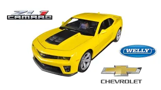 Unboxing & unpacking NEX Welly Chevrolet Camaro ZL1 1:24 scale. (Abriendo caja)