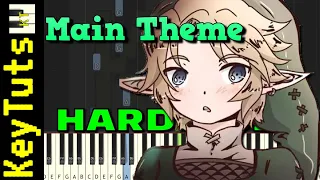 Main Theme from Breath of the Wild - Hard Mode [Piano Tutorial] (Synthesia)