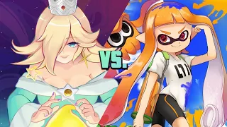 Super Smash Bros Ultimate: Rosalina & Luma vs. Inkling Girl