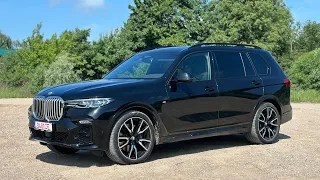 Большой семейный автомобиль для путешествий. BMW X7 M-Sport 30d xDrive Webasto.