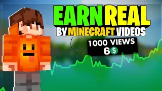 Earn MONEY 🤑 By Making Minecraft Videos! Without Monetization 🔥