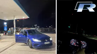 GOLF R 7.5 NIGHT DRIVE POV! **This Car is Sick**