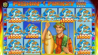 Big Win New Online Slot 🔥 Fishin’ Frenzy Even Bigger Catch 🔥 Blueprint Gaming - All Features