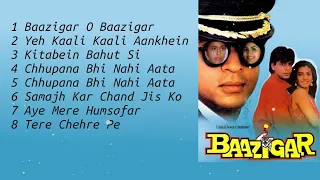 Baazigar Songs Jukebox Bollywood  | Shahrukh Khan, Kajol, Shilpa Shetty | #bollywoodsongs #baazigar