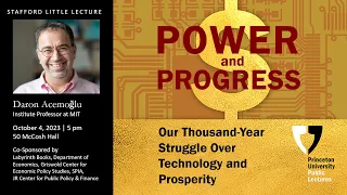 Daron Acemoglu: Power and Progress: Our Thousand-Year Struggle over Technology and Prosperity