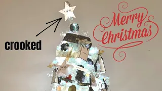 DECORATING MY *LUXURY* CHRISTMAS TREE & MAKING GINGERBREAD HOUSES 🎄 VLOGMESS DAY 21