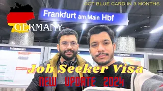 MOVE TO GERMANY ON JOB SEEKER VISA IN 2024 WITH COMPLETE PROCESS