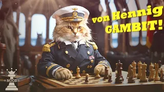 ♟️ von Hennig Gambit | AMAZING! Sink the Caro-Kann Defense!