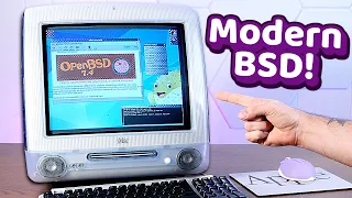 Installing OpenBSD on the Fastest iMac G3