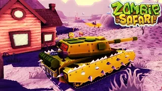 ТАНК ПРОТИВ ЗОМБИ zombie safari #10 ВИДЕО прохождение VIDEOS games