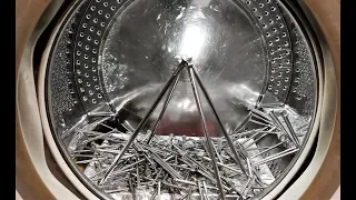 Experiment - Nails- in a Washing Machine - Centrifuge