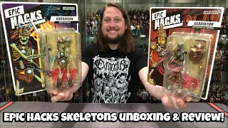 Gladiator & Barbarian Epic H.A.C.K.S Skeletons Unboxing & Review!