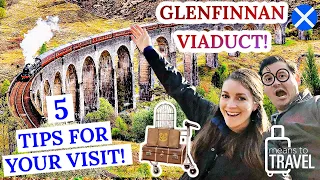 5 TIPS FOR VISITING GLENFINNAN SCOTLAND  -  Watch The Jacobite Steam Train At The Glenfinnan Viaduct