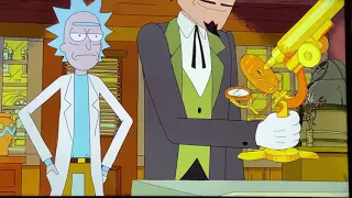 Rick and Morty funny Rick laugh off