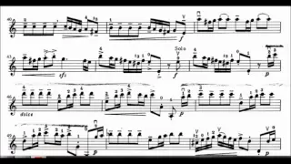 Vivaldi Concerto in A Minor first movement violin sheet music