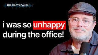 Summary of Rainn Wilson: 'I was so unhappy during The Office!' (Dwight Schrute)