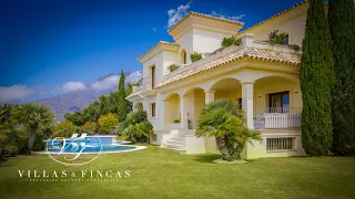 Luxury Country Villa in the Mountains of Estepona with spectacular Sea views