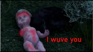 WolfQuest 3 AE | How my pups reacted to the doll | the cutest thing just happened....