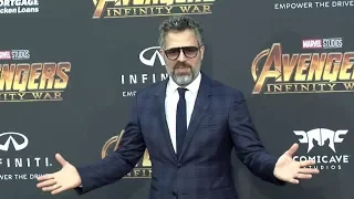 Mark Ruffalo at the Avengers Infinity War Premiere in Los Angeles