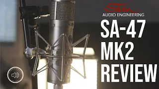 Stam Audio SA-47 MK2 Microphone Review | Neumann U47 clone!