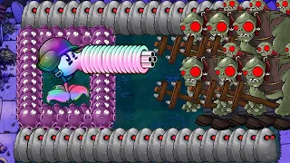 Hypno Gatling vs 999 Hypno Shroom vs Dr.Zomboss Gargantuar - Plants vs Zombies Hack