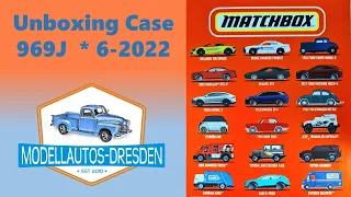 Unboxing Matchbox 2022 Case 969J Modellautos auspacken 6. Release 2022