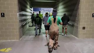 Dan's first time walking into Autzen