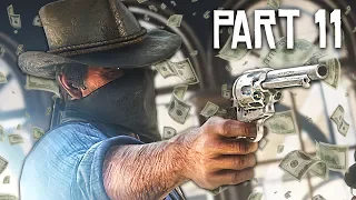 Red Dead Redemption 2 Gameplay Walkthrough, Part 11 - BANK ROBBERY!! (RDR 2 PS4 Gameplay)