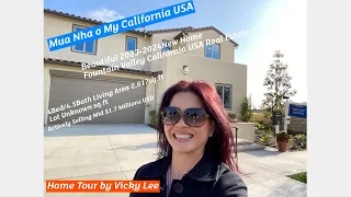 (P1)Touring New 2023-2024 Home Fountain Valley California USA