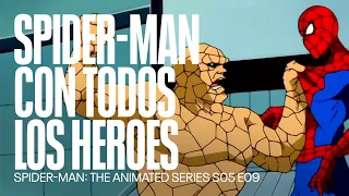 Spider Man reune a todos los héroes de Marvel | Spider Man: The Animated Series