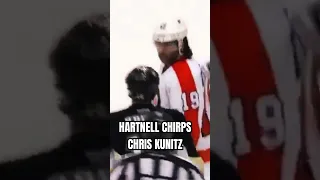 Scott Hartnell chirps Chris Kunitz #shorts #shortsfeed #nhl #hockey