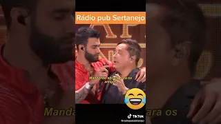 Leonardo e Gusttavo Lima mandando abraços kkkkkk